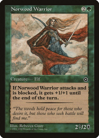 Norwood Warrior [Portal Second Age] | Cards and Coasters CA