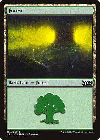 Forest (268) [Magic 2015] | Cards and Coasters CA