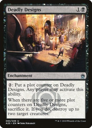 Deadly Designs [Masters 25] | Cards and Coasters CA