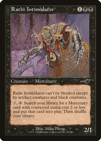 Rathi Intimidator [Nemesis] | Cards and Coasters CA