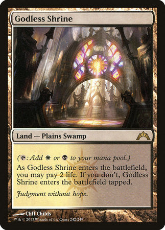 Godless Shrine [Gatecrash] | Cards and Coasters CA