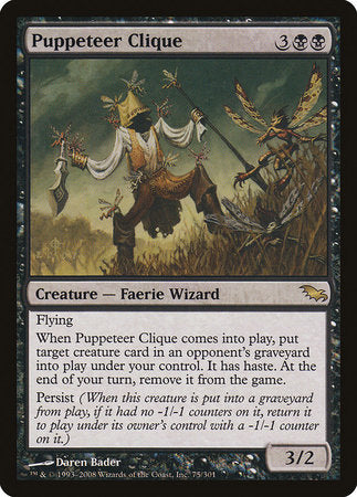 Puppeteer Clique [Shadowmoor] | Cards and Coasters CA