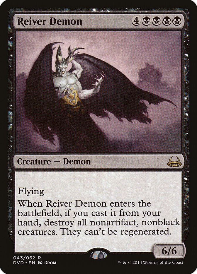 Reiver Demon (Divine vs. Demonic) [Duel Decks Anthology] | Cards and Coasters CA