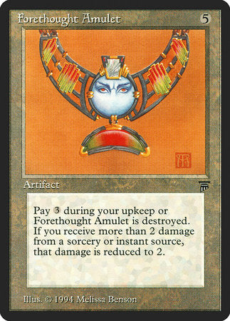 Forethought Amulet [Legends] | Cards and Coasters CA