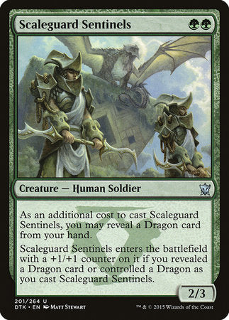 Scaleguard Sentinels [Dragons of Tarkir] | Cards and Coasters CA