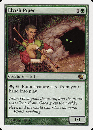 Elvish Piper [Eighth Edition] | Cards and Coasters CA
