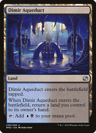 Dimir Aqueduct [Modern Masters 2015] | Cards and Coasters CA