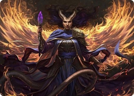 Farideh, Devil's Chosen Art Card [Dungeons & Dragons: Adventures in the Forgotten Realms Art Series] | Cards and Coasters CA