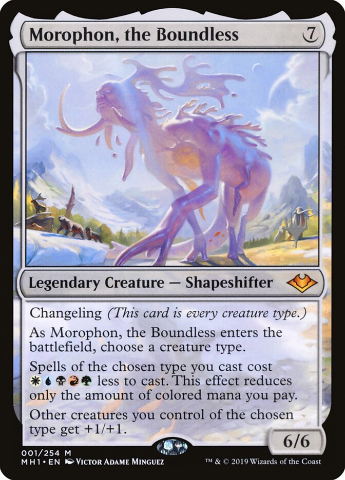 Morophon, the Boundless (Promo Pack) [Modern Horizons Promos] | Cards and Coasters CA