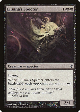 Liliana's Specter [Conspiracy] | Cards and Coasters CA