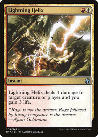 Lightning Helix [Iconic Masters] | Cards and Coasters CA