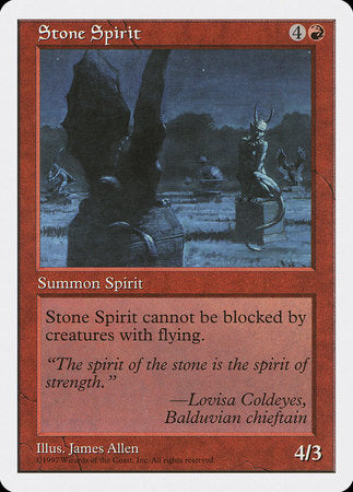 Stone Spirit [Fifth Edition] | Cards and Coasters CA