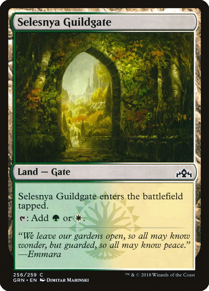 Selesnya Guildgate (256/259) [Guilds of Ravnica] | Cards and Coasters CA