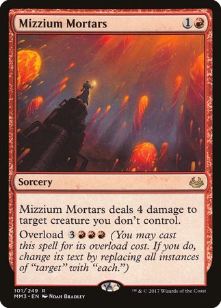 Mizzium Mortars [Modern Masters 2017] | Cards and Coasters CA