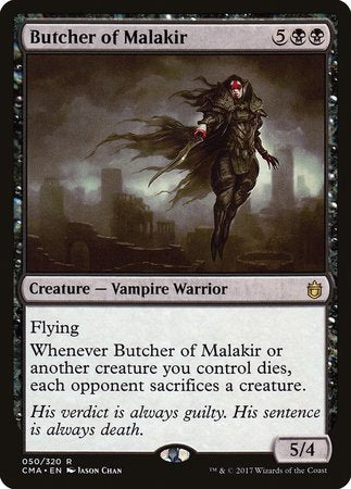 Butcher of Malakir [Commander Anthology] | Cards and Coasters CA