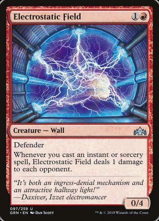 Electrostatic Field [Guilds of Ravnica] | Cards and Coasters CA