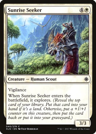 Sunrise Seeker [Ixalan] | Cards and Coasters CA