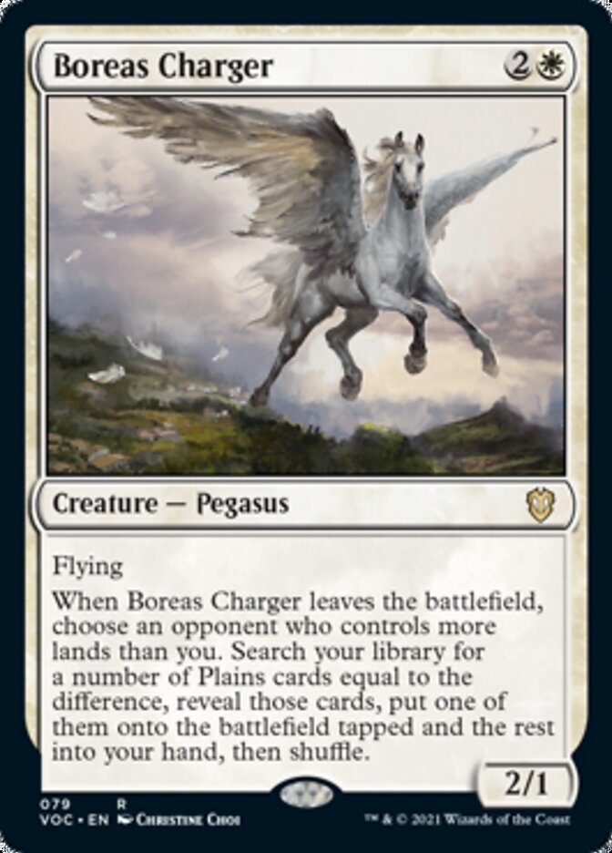 Boreas Charger [Innistrad: Crimson Vow Commander] | Cards and Coasters CA