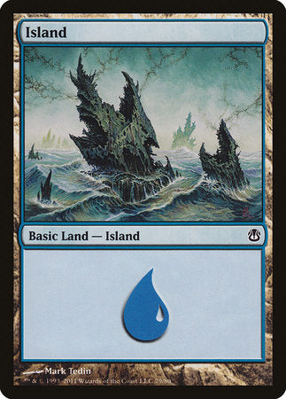 Island (79) [Duel Decks: Ajani vs. Nicol Bolas] | Cards and Coasters CA