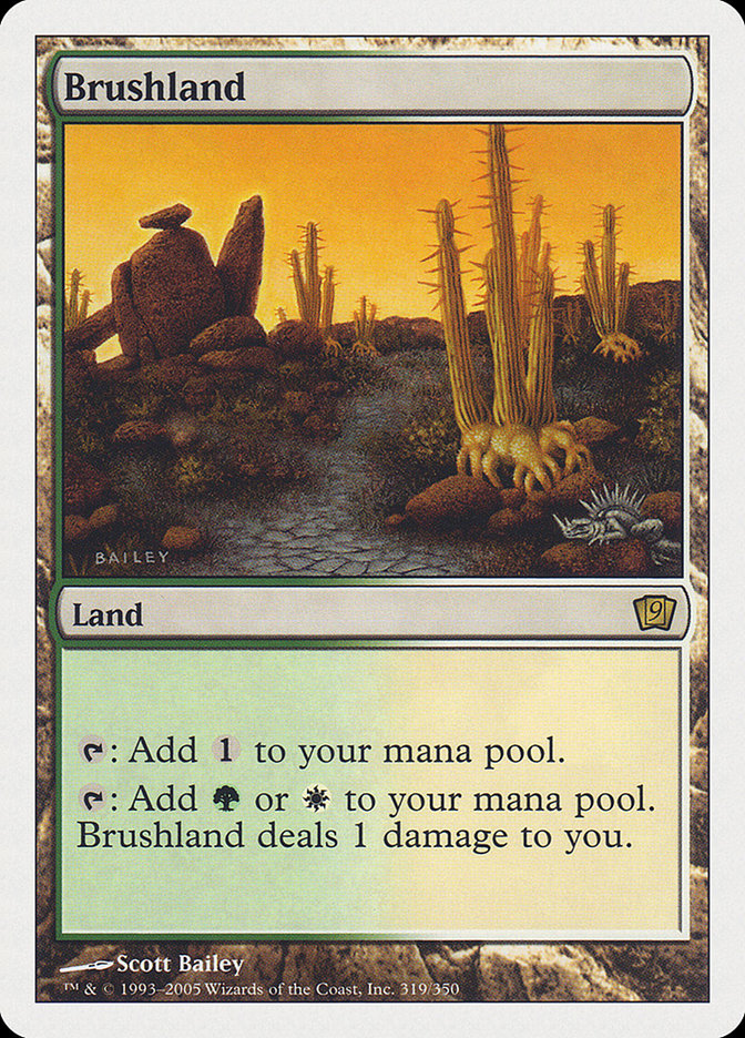 Brushland [Ninth Edition] | Cards and Coasters CA