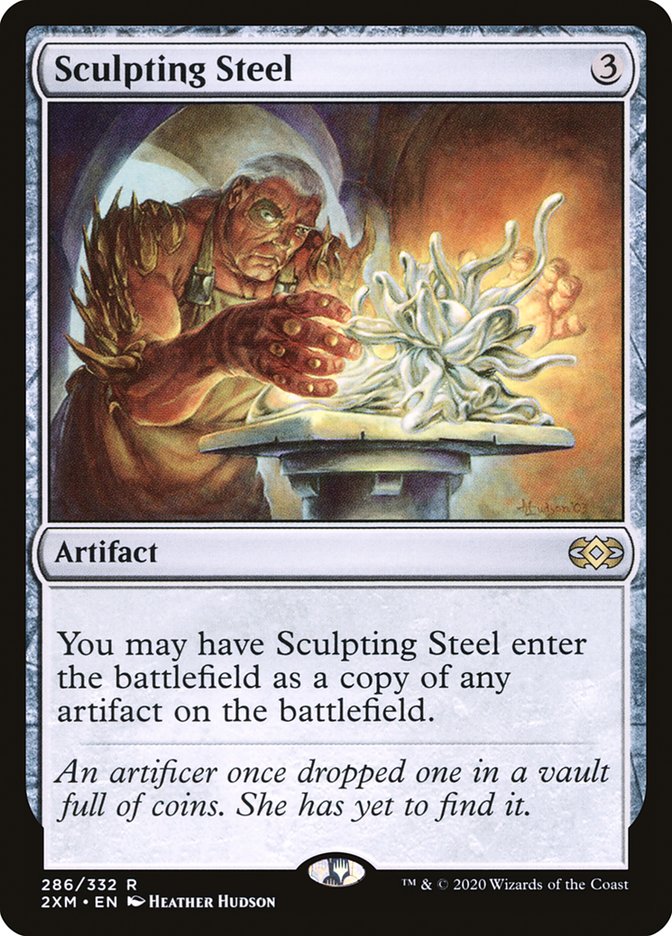 Sculpting Steel [Double Masters] | Cards and Coasters CA