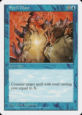 Spell Blast [Fifth Edition] | Cards and Coasters CA