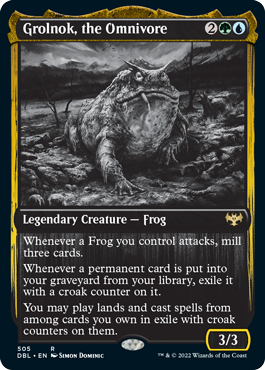 Grolnok, the Omnivore [Innistrad: Double Feature] | Cards and Coasters CA