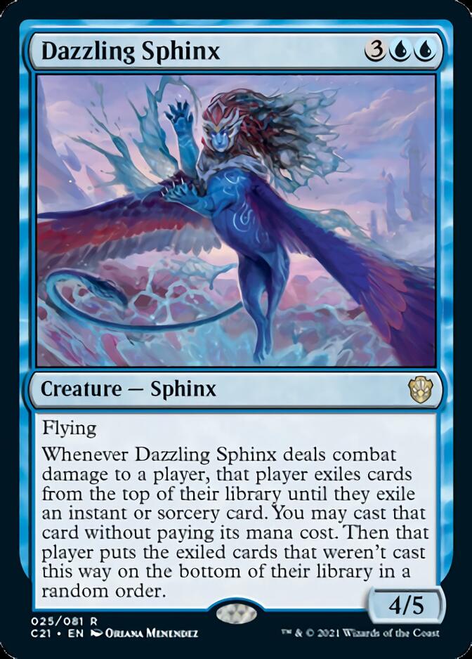 Dazzling Sphinx [Commander 2021] | Cards and Coasters CA