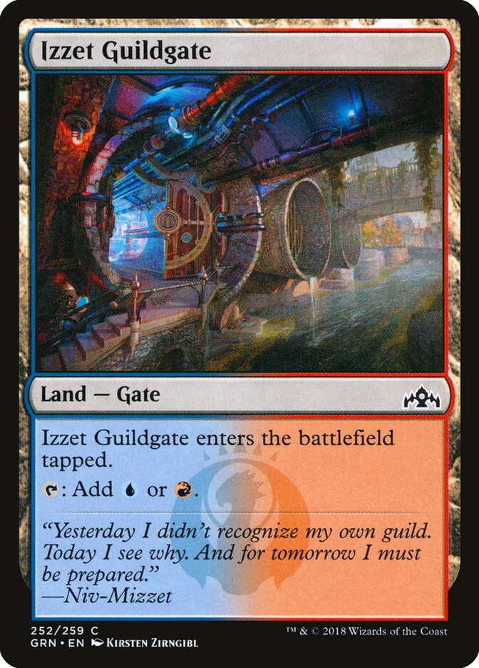 Izzet Guildgate (252/259) [Guilds of Ravnica] | Cards and Coasters CA