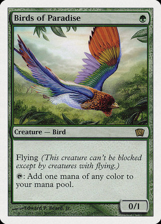 Birds of Paradise [Eighth Edition] | Cards and Coasters CA