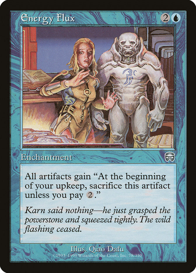 Energy Flux [Mercadian Masques] | Cards and Coasters CA
