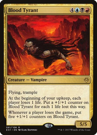 Blood Tyrant [Archenemy: Nicol Bolas] | Cards and Coasters CA