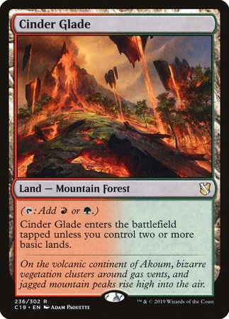 Cinder Glade [Commander 2019] | Cards and Coasters CA