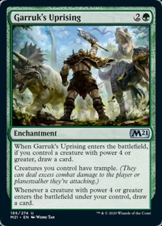 Garruk's Uprising [Core Set 2021] | Cards and Coasters CA