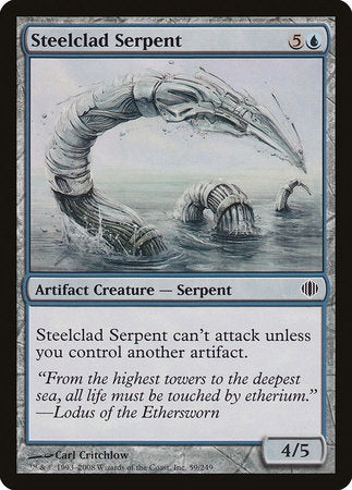 Steelclad Serpent [Shards of Alara] | Cards and Coasters CA