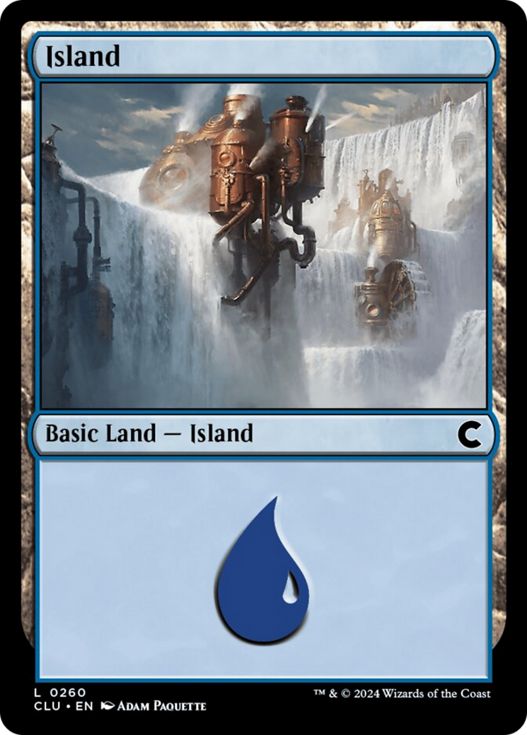 Island (0260) [Ravnica: Clue Edition] | Cards and Coasters CA