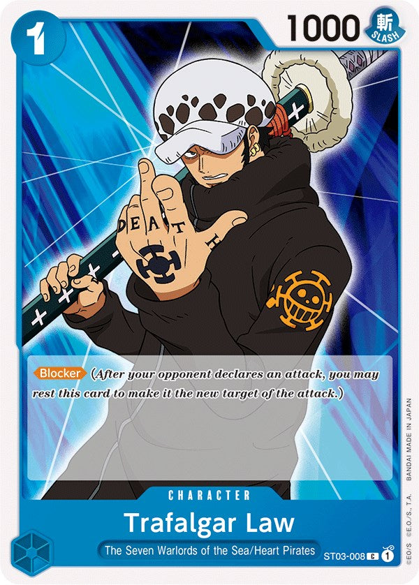 Trafalgar Law [Starter Deck: The Seven Warlords of The Sea] | Cards and Coasters CA