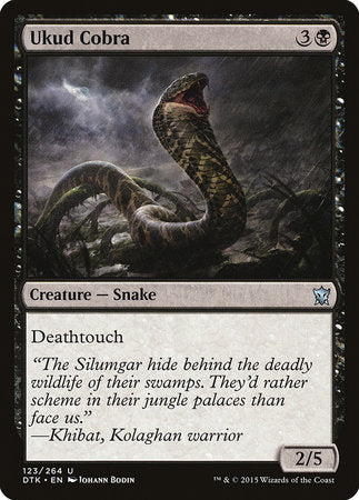 Ukud Cobra [Dragons of Tarkir] | Cards and Coasters CA