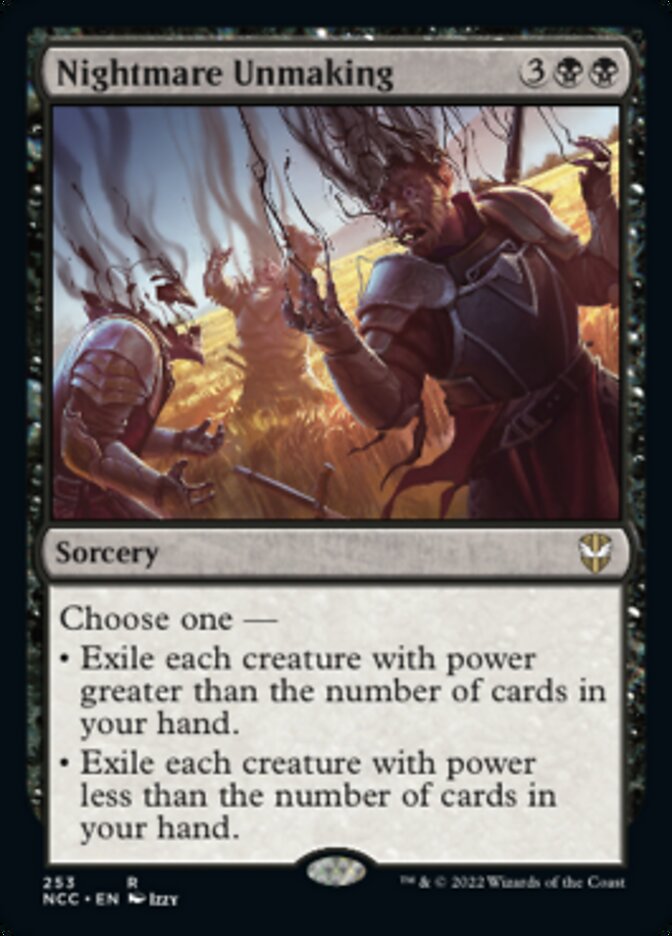 Nightmare Unmaking [Streets of New Capenna Commander] | Cards and Coasters CA