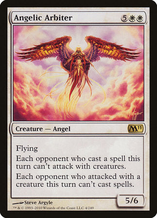 Angelic Arbiter [Magic 2011] | Cards and Coasters CA