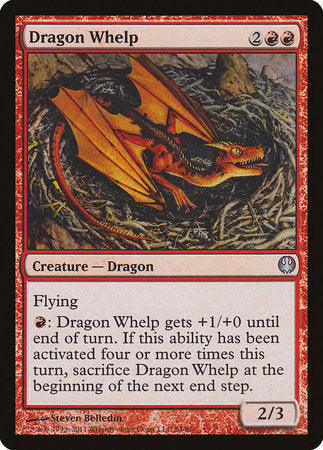 Dragon Whelp [Duel Decks: Knights vs. Dragons] | Cards and Coasters CA