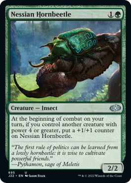 Nessian Hornbeetle [Jumpstart 2022] | Cards and Coasters CA