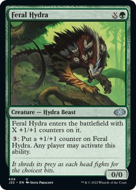 Feral Hydra [Jumpstart 2022] | Cards and Coasters CA