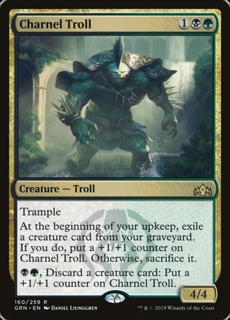 Charnel Troll [Guilds of Ravnica] | Cards and Coasters CA