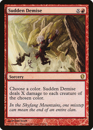 Sudden Demise [Commander 2013] | Cards and Coasters CA