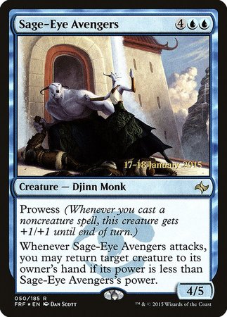 Sage-Eye Avengers [Fate Reforged Promos] | Cards and Coasters CA