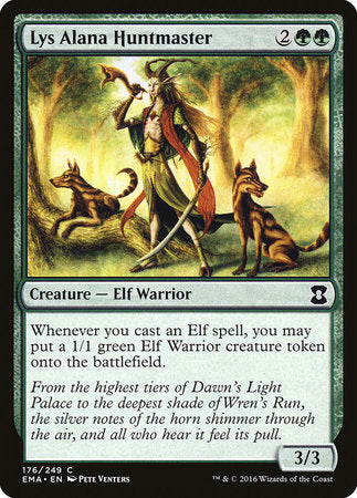 Lys Alana Huntmaster [Eternal Masters] | Cards and Coasters CA