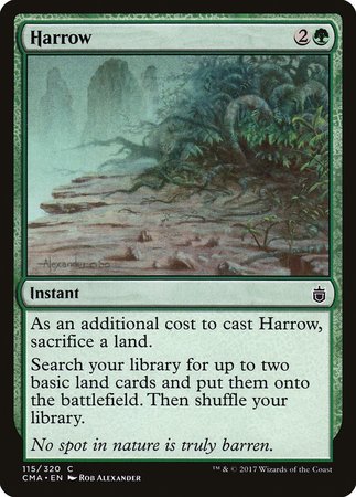 Harrow [Commander Anthology] | Cards and Coasters CA
