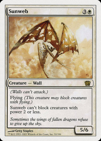 Sunweb [Eighth Edition] | Cards and Coasters CA