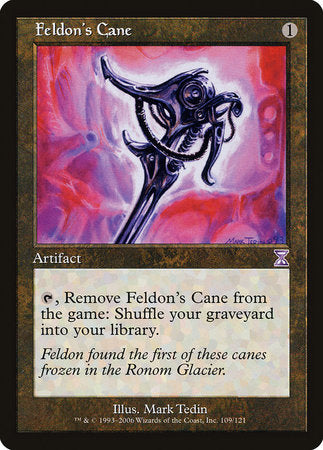 Feldon's Cane [Time Spiral Timeshifted] | Cards and Coasters CA